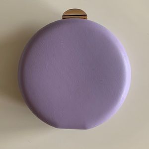 Pink Haley Lavender Round Clutch
